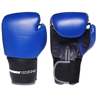 Gants de boxe style Pro pour enfant 8 oz GoZone – Bleu/noir