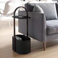 Table de rangement Umbra Bellwood, noir / noyer