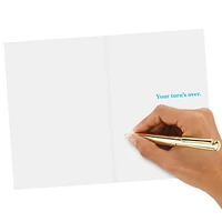 Carte de fête amusante Hallmark Shoebox