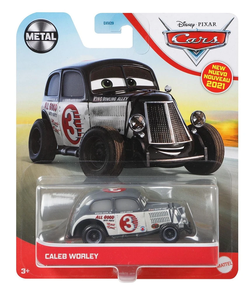 Véhicule Cars Caleb Worley à l'échelle 1:55 du Disney Pixar