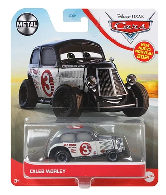 Véhicule Cars Caleb Worley à l'échelle 1:55 du Disney Pixar