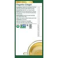 Traditional Medicinals Organic Ginger