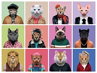 Buffalo Games - Le puzzle Cats Series - Cats in Clothes - en 750 pièces