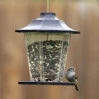 Perky-Pet 1.5 lb Carriage Bird Feeder, Holds up to 1.5 lb of seed