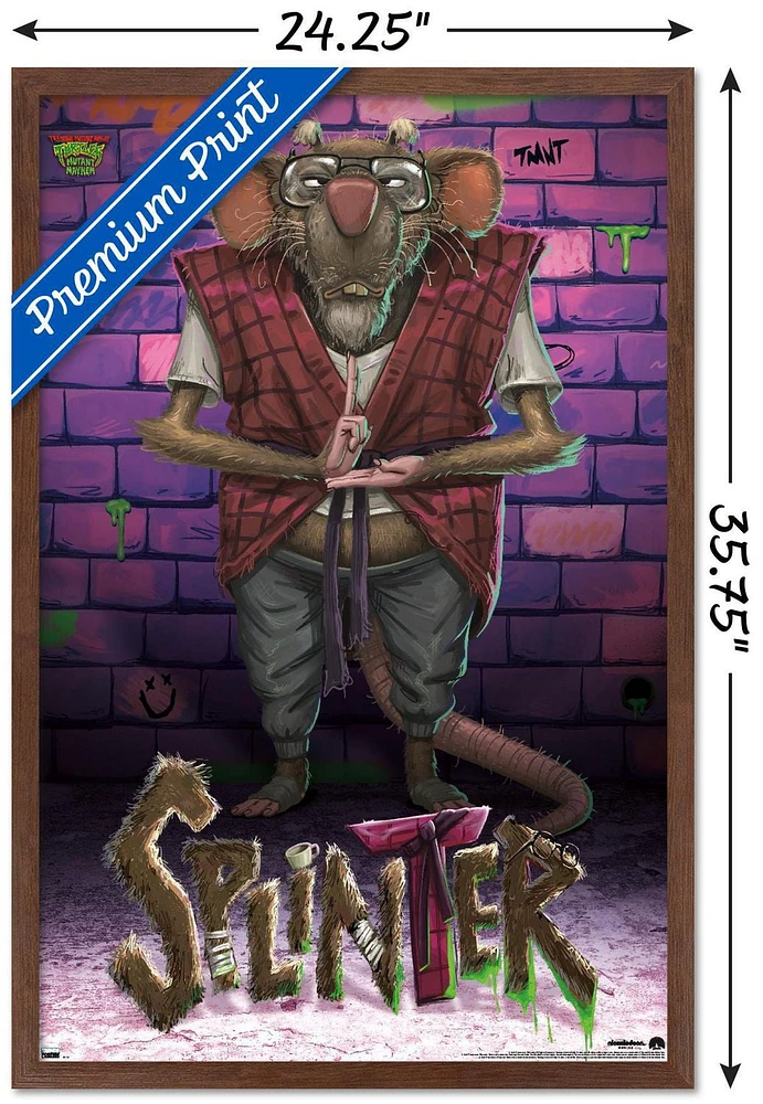 Teenage Mutant Ninja Turtles: Mutant Mayhem - Splinter Wall Poster