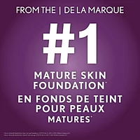 COVERGIRL Fond de teint liquide 3 en 1 Simply Ageless infusé de complexe hyluronique, de vitamine C et de niacinamide - formule hydratante