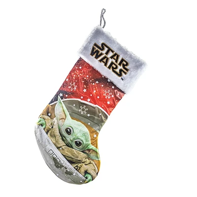 Kurt Adler : bas de Noël avec manchette de 48,26 cm (19 po) bébé Yoda de Star Wars
