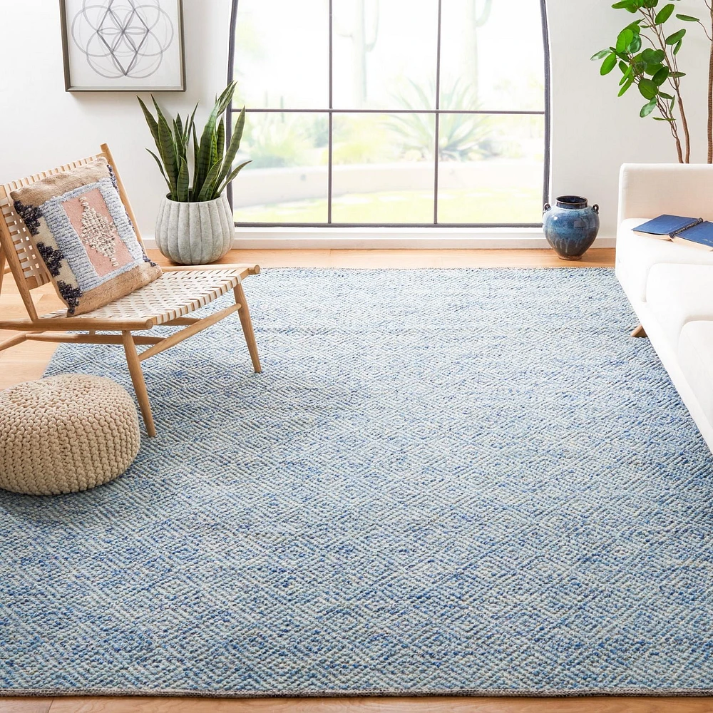 Safavieh Natura Eanna Tapis Géométrique, ivoire / gris clair, 6' X 9'