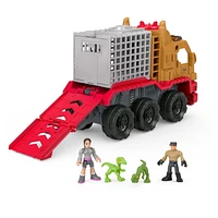 Imaginext Jurassic World: La Colo du Crétacé-Coffret Camion de Capture et Yaz