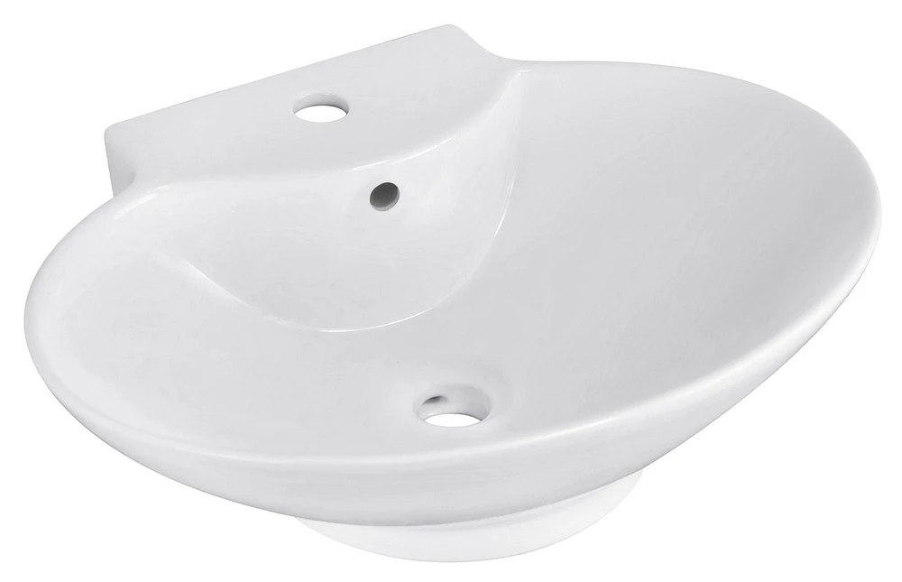 Imaginations américaines 22,75 po. W Vessel Blanc