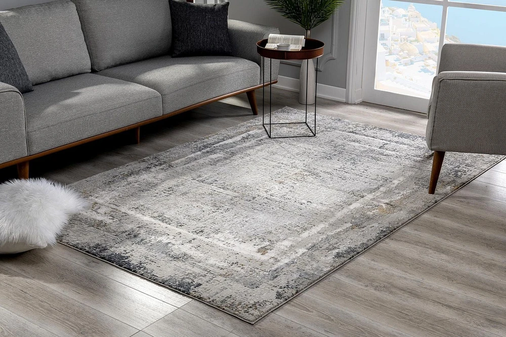 Rug Branch Mirage Collection Tapis abstrait moderne