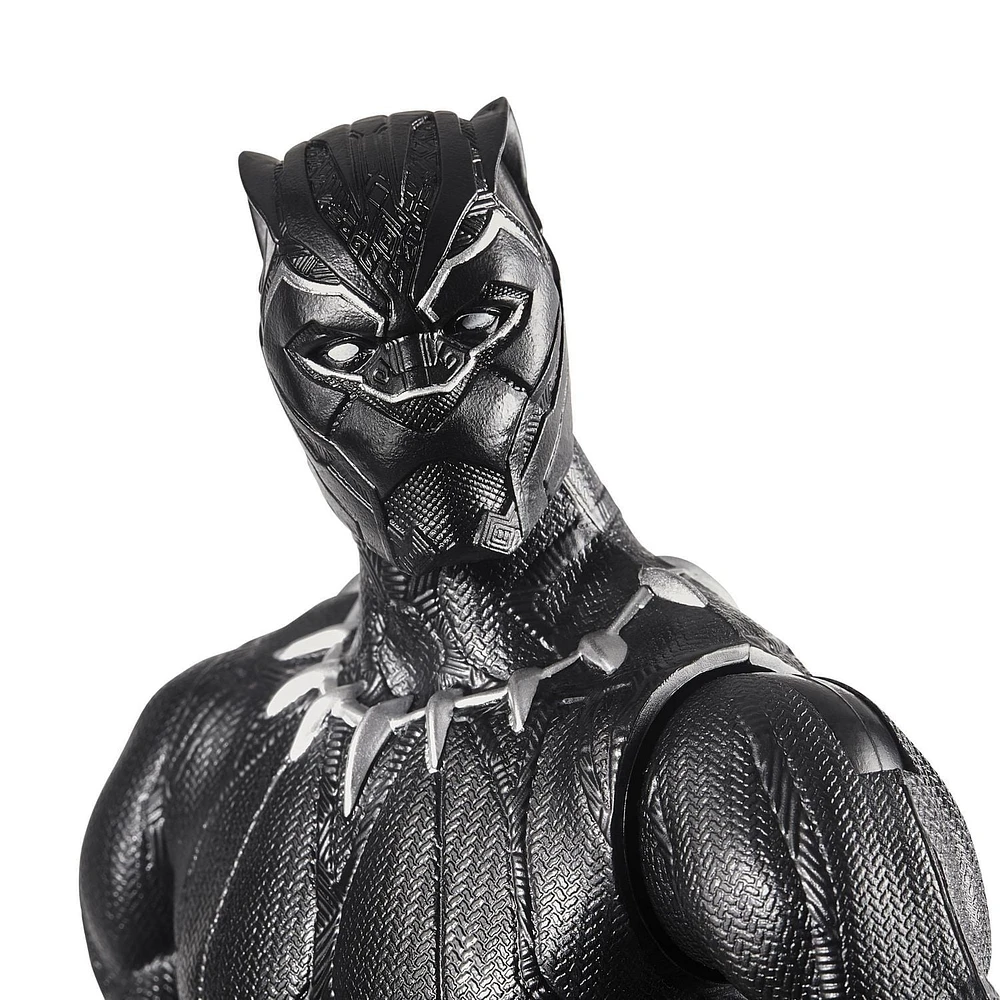 Marvel Avengers Titan Hero Series, figurine Black Panther de 30 cm, inspirée de l'univers Marvel, pour enfants à partir de 4 ans