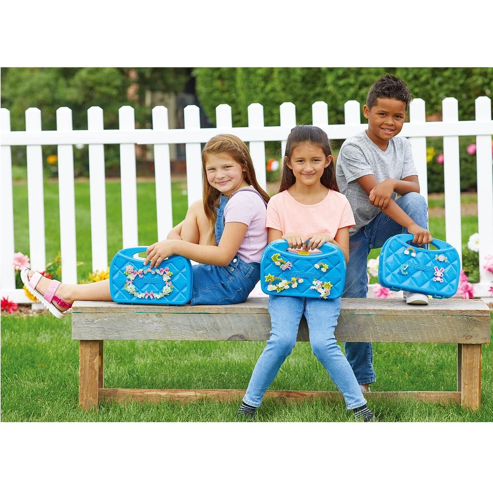 Aquabeads Beginners Carry Case, Complete Arts & Crafts Bead Kit for Children - Over 900 Beads