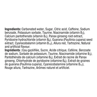 Rockstar Punched Charged Cherry Boisson Énergisante 473 mL, Canette 473mL
