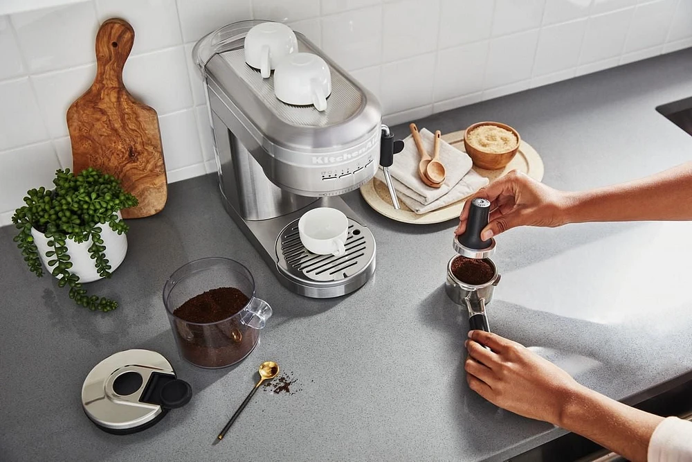 KitchenAid® Metal Semi-Automatic Espresso Machine