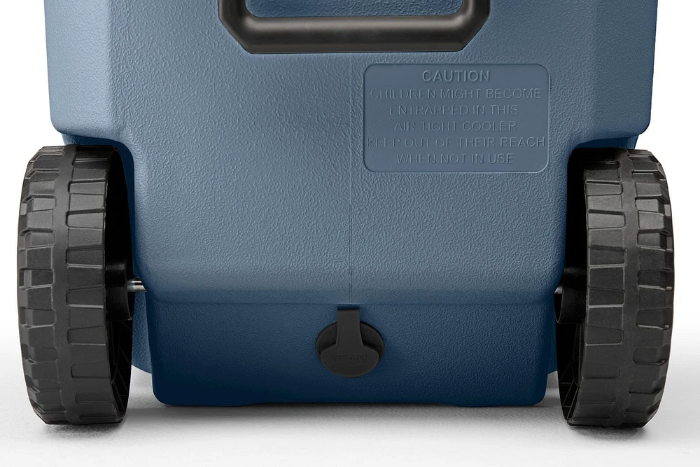 Glacière à Roulettes de Coleman, 62 QT, 316 Series™, Bleu 62QT/59L