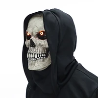 Adult Unisex Way to Celebrate Halloween Light-up Sinister Skull Mask