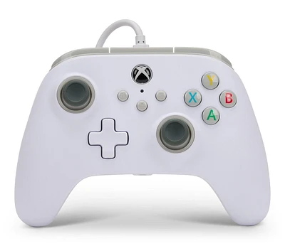 PowerA Wired Controller for Xbox Series X|S - White, Xbox