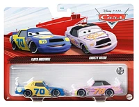 Packs de deux mini-véhicules Floyd Mulvihill & Crusty Rotor Disney and Pixar Cars 3