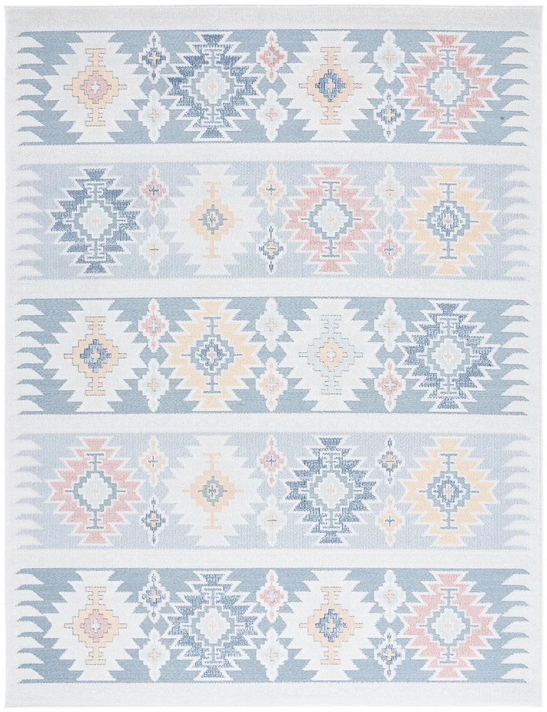 SAFAVIEH Sarasota Giovanni Tapis Intérieur/Extérieur Aztèque