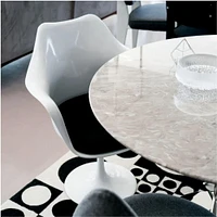 Ensemble de 3 fauteuils de salle à manger Tulip de la collection Heavenly