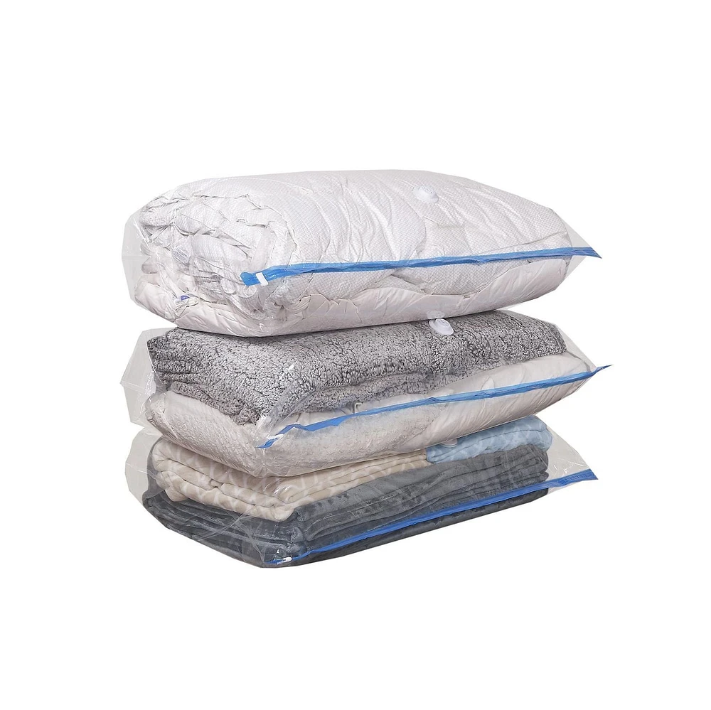 Mainstays 3 Piece Jumbo Underbed Vacuum Bags, SET OF 3