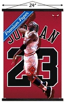 Michael Jordan - Jersey Wall Poster