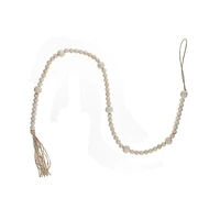 Dual Wood Bead Garland (Natural)