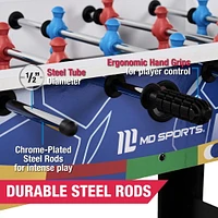 42 Inch Foosball Table, Soccer Table, Arcade Style by MD Sports