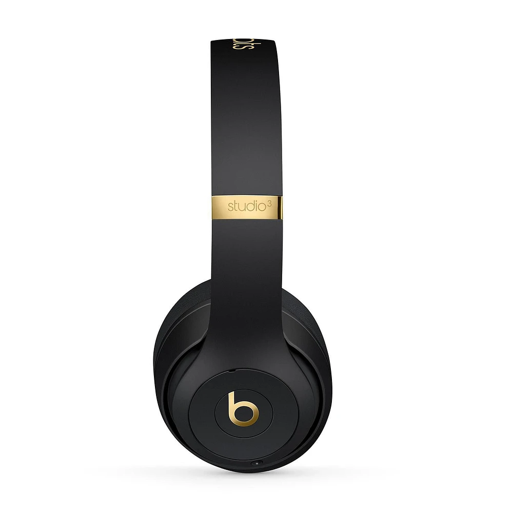 Beats Studio3 Wireless Over Ear Headphones, Hear the Music. Not the Noise.