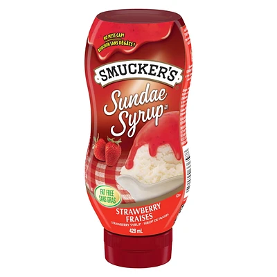 Sirop aux fraises de Smucker's 428 ml