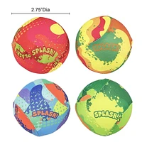 Play Day – Balles éclaboussantes pour piscine, paquet de 4, enfants, divertissement aquatique bain, plage, lac, été, multicolores, dès 3 ans Pack de 4 Balles de Piscine pour Enfants