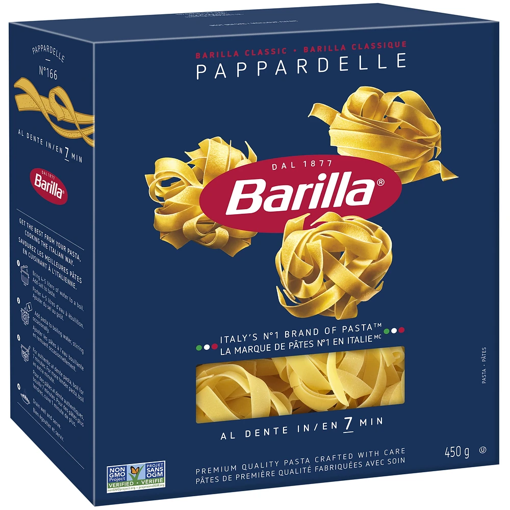 Barilla Pappardelle Pasta Nests, Barilla Pappardelle 450 g