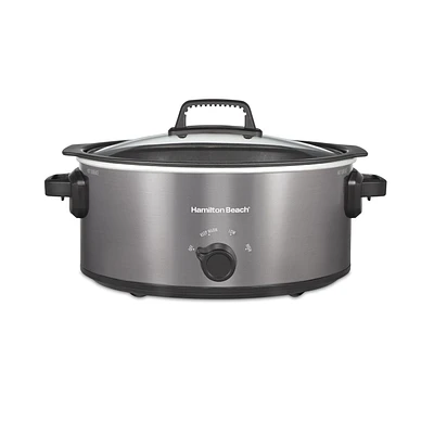 Hamilton Beach Stovetop Sear & Cook Slow Cooker, 6 Quart, 33669C