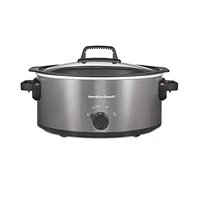 Hamilton Beach Stovetop Sear & Cook Slow Cooker, 6 Quart, 33669C
