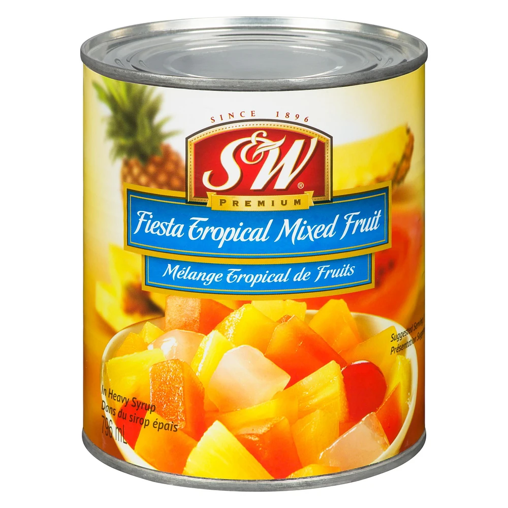 S&W Fiesta Tropical Mixed Fruit, Quantity - 796ml