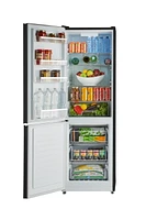 iio 11 Cu. Ft. Retro Refrigerator with Bottom Freezer in White (Left Hinge)
