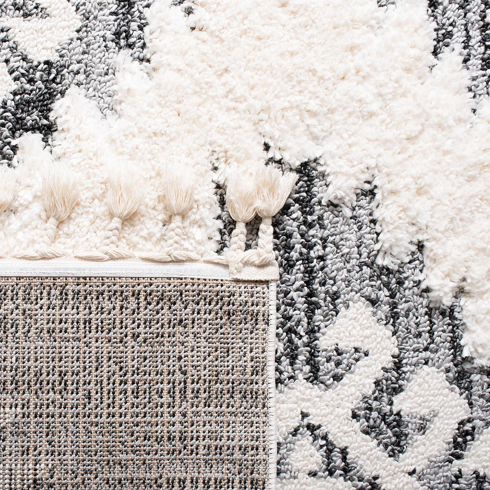 Safavieh Moroccan Tassel Desmond Tapis Géométrique Shag