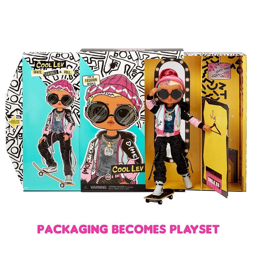 LOL Surprise OMG Guys Fashion Doll Cool Lev