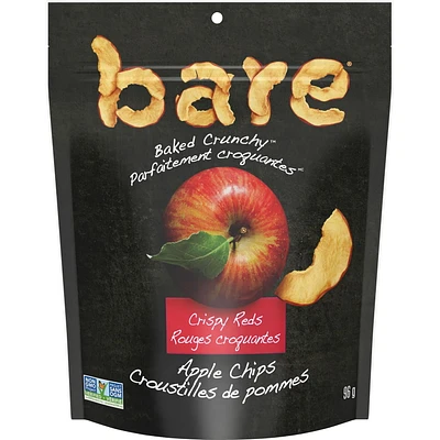 Bare croustilles de pommes Rouges croquantes. 96 g.