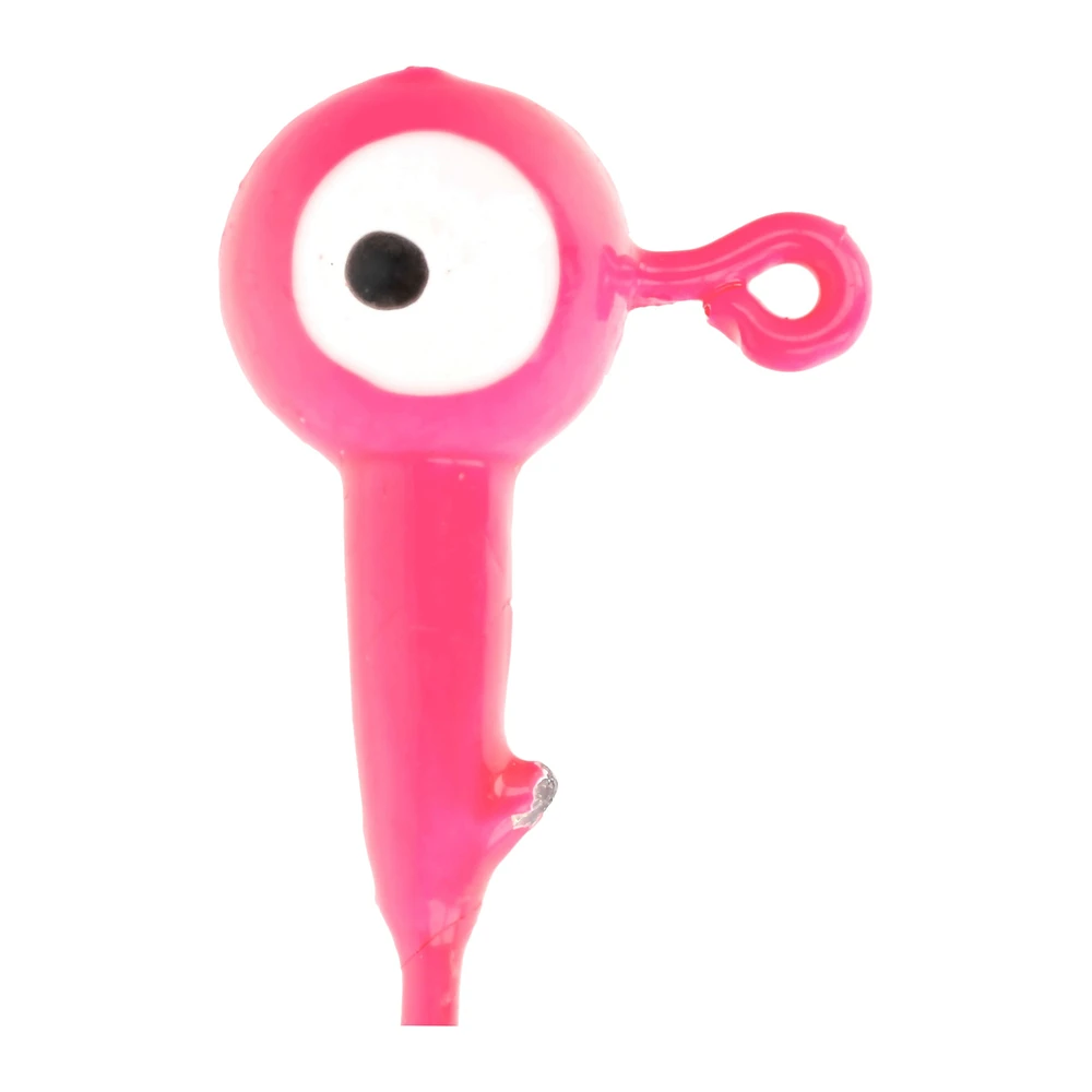 Jig à tête sphérique Eagle Claw WBH14-13, 1/4 oz, 10 pk, rose