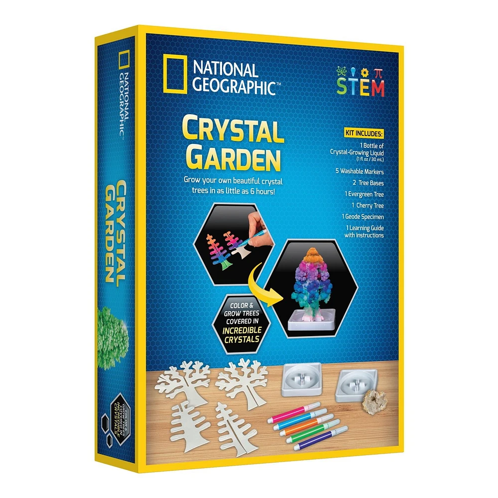 National Geographic Jardin de Cristal Arbres recouverts de cristaux