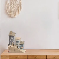 Triple Décor En Bois Maisons Au Bord De L'Eau