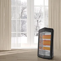 Appareil électrique de chauffage radiant à quartz de 1500W avec 3 réglages de chaleur Chauffage à quartz