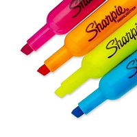Sharpie Tank Highlighters, Assorted Colours, Chisel Tip, 4 Count
