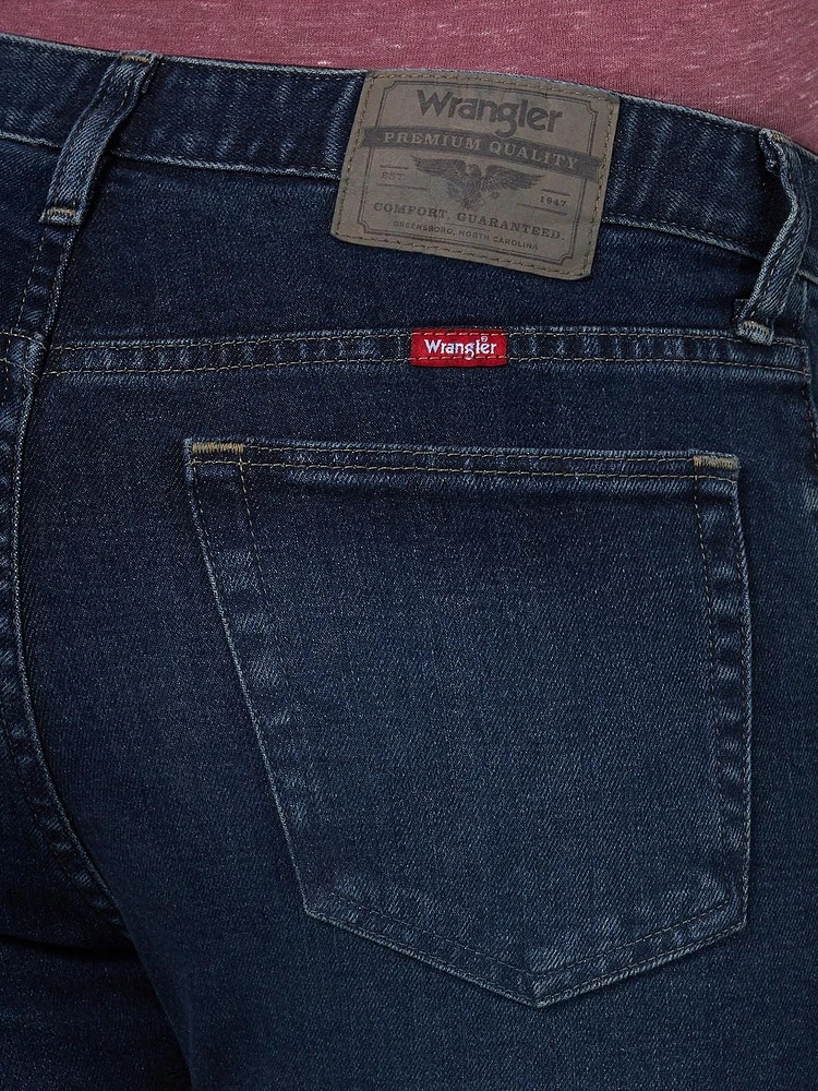 Wrangler Men's Performance Straight Fit Jean, Straight fit