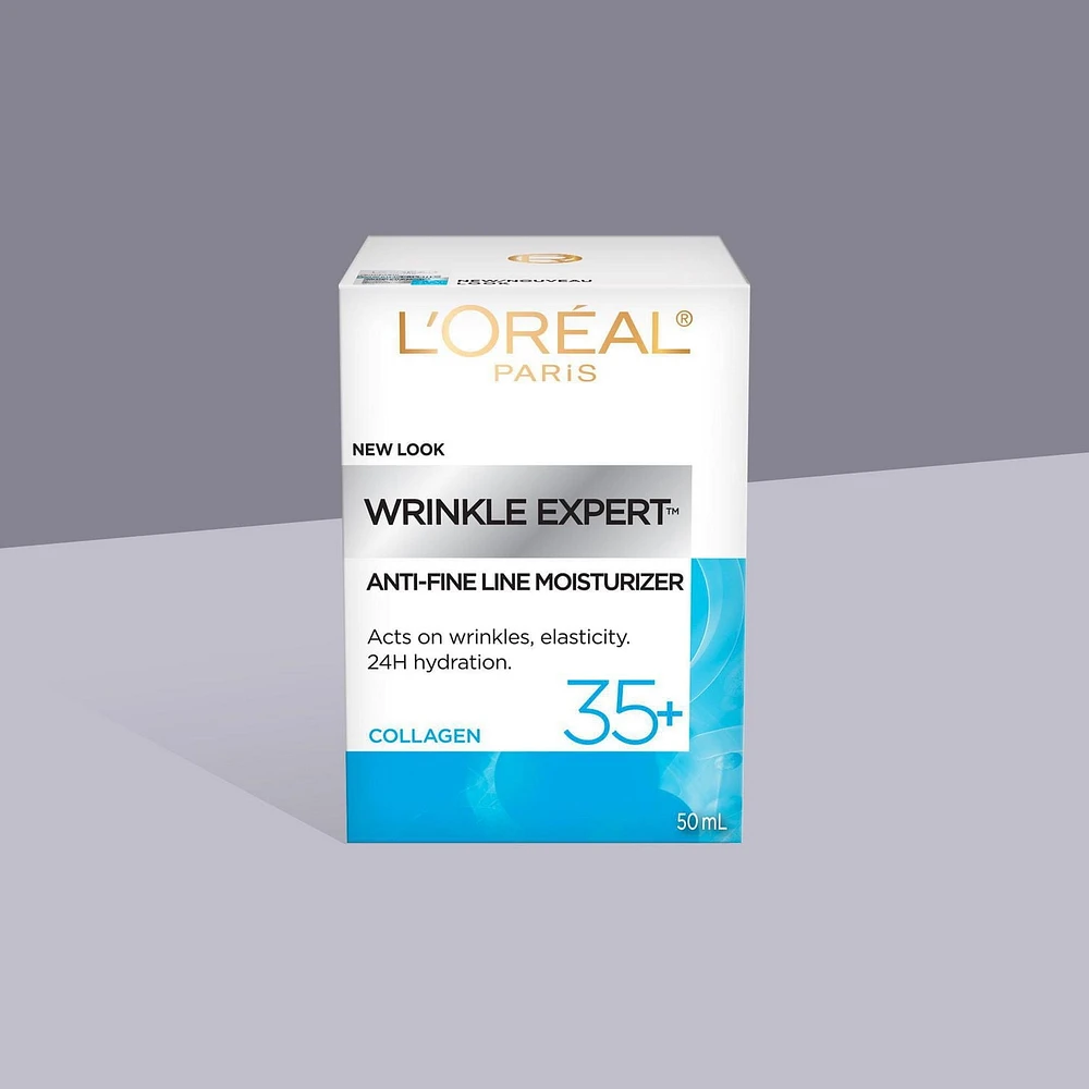 L'Oreal Paris Wrinkle Expert Moisturizer Face Cream, Day & Night 35+ Face Moisturizer, 50 mL