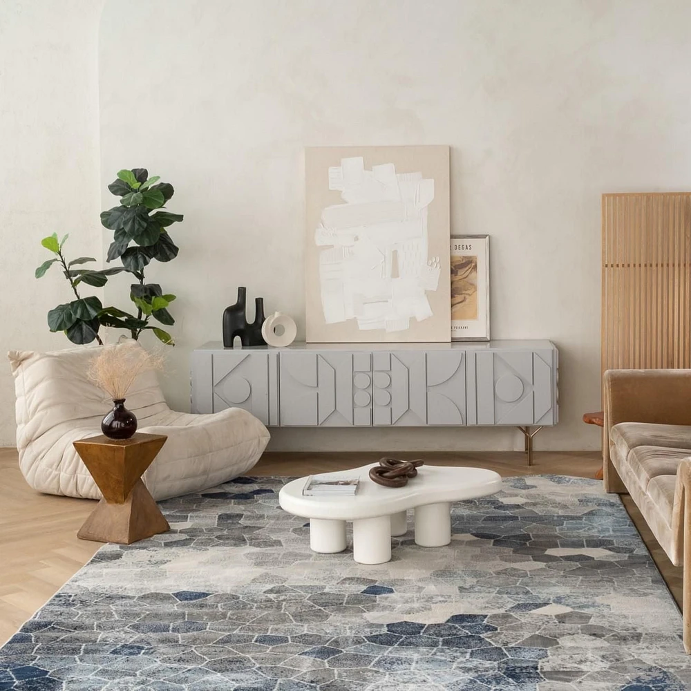 Rug Branch Havana Collection Tapis traditionnel en détresse