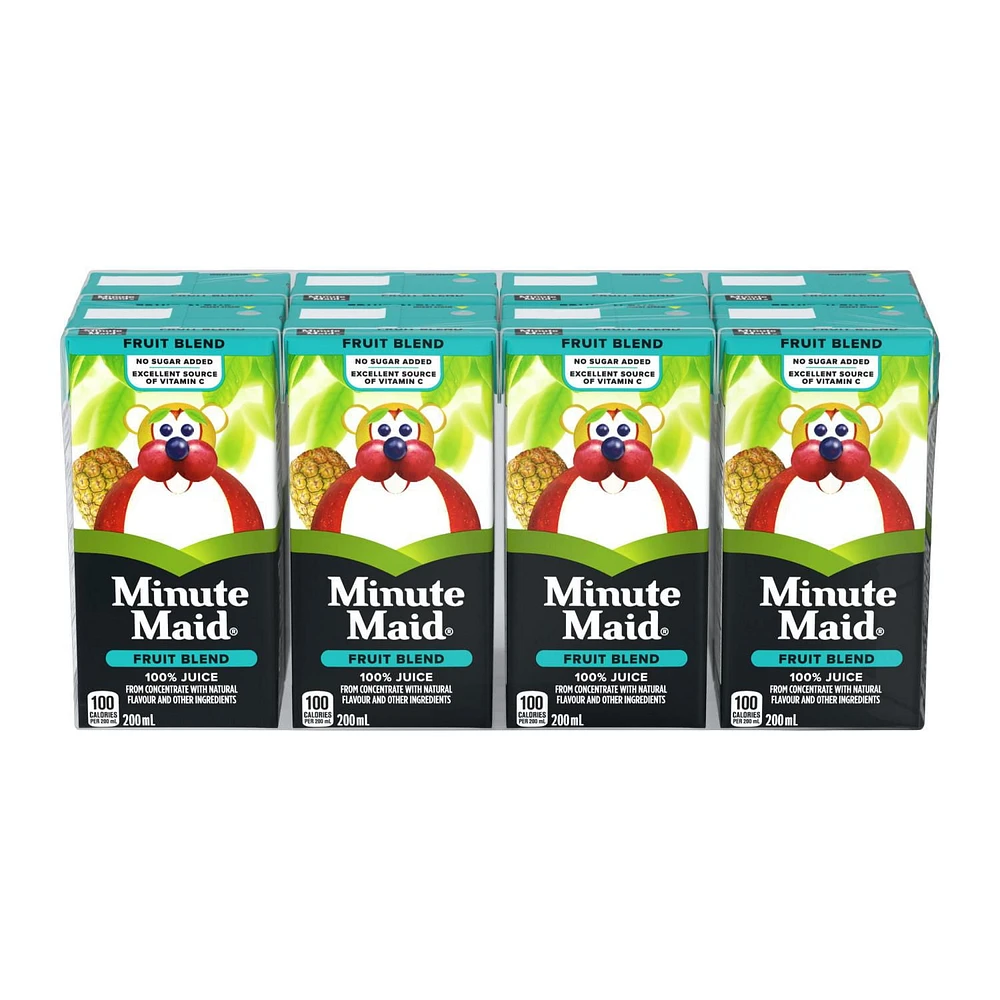 Minute Maid Fruit Blend Juice 200mL carton 8 pack