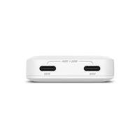 Nimble Chargeur Mural Ultra Compact GaN 65 W Blanc